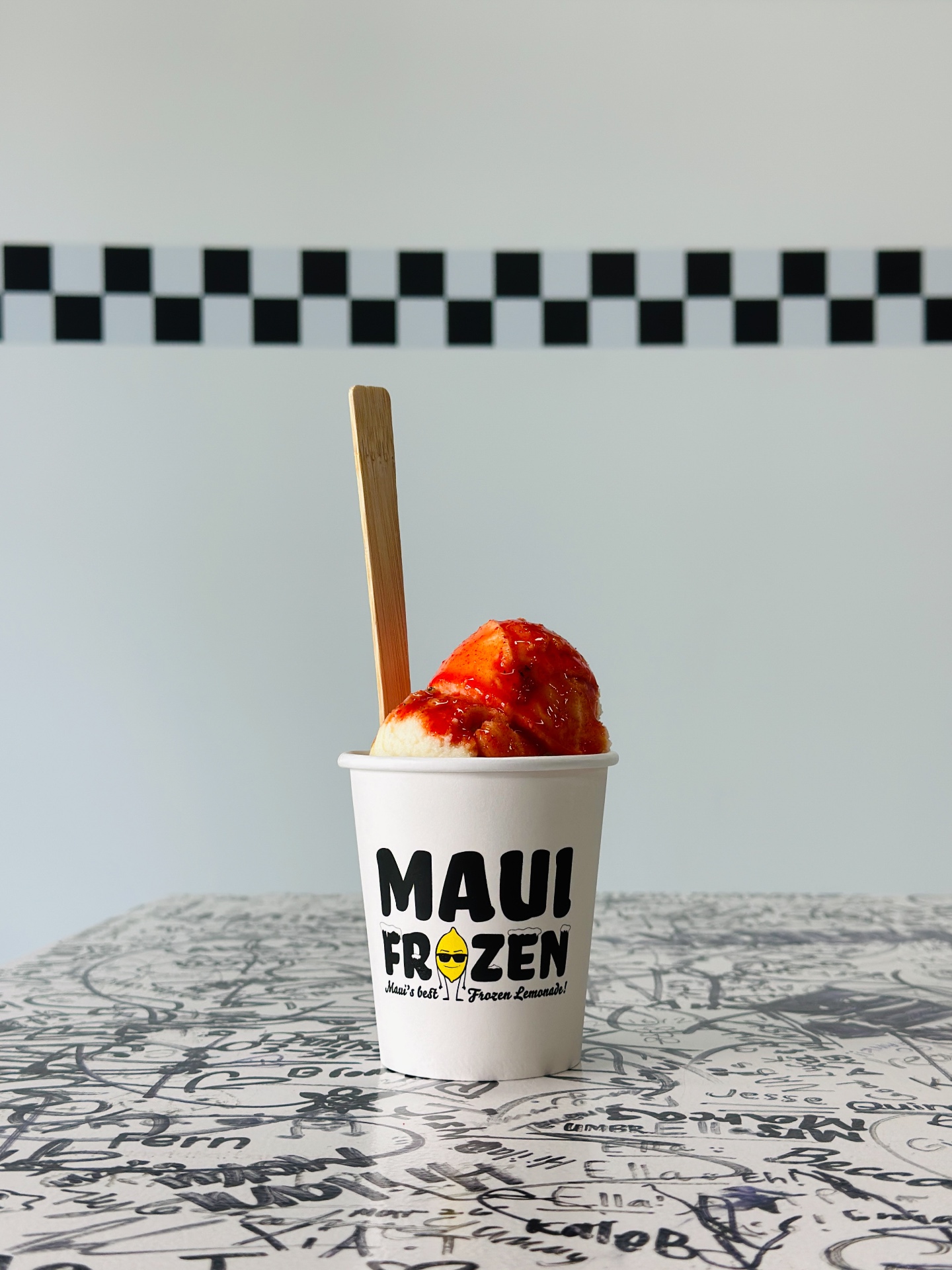 Regular at Maui Frozen in Kīhei